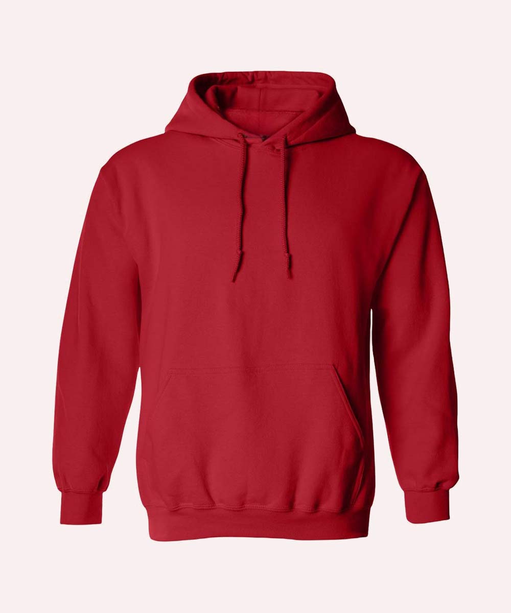 Fleece Hoodie blank customizable apparel sample
